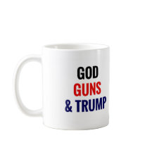 God Pistolen en Trump