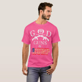 God Pistolen en Trump T-shirt (Voorkant volledig)