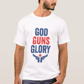 God Pistolen Glory T-shirt (Voorkant)