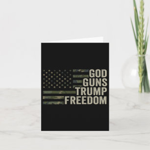 God Pistolen Trump Freedom - Funny Camouflage Pro  Kaart