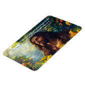 God plaatste Man in de tuin, God en de schepping Magneet (Linkerzijde)