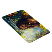 God plaatste Man in de tuin, God en de schepping Magneet (Rechterzijde)