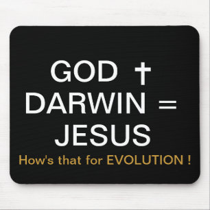 GOD PLUS DARWIN = JEZUS MUISMAT
