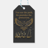 God protection cadeaulabel (Voorkant)