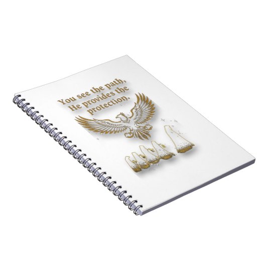 God protection notitieboek (Rechterzijde)