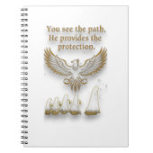 God protection notitieboek (Voorkant)