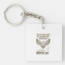 God protection sleutelhanger