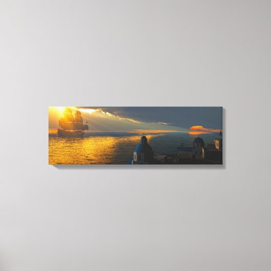 God Rays Canvas Afdruk (Voorkant)