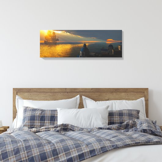 God Rays Canvas Afdruk (Insitu (Slaapkamer))