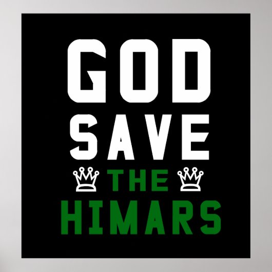 God red de Himars Poster (Voorkant)