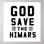 God red de Himars Poster (Voorkant)