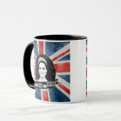 God Red de koningin - Kate Middleton Mok (Voorkant links)