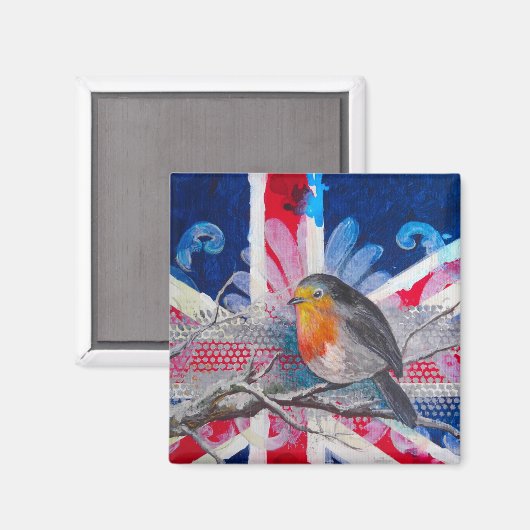 God red de koningin magneet (Voorkant / Achterkant)