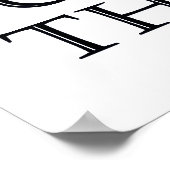 God red de koningin poster (Hoek)