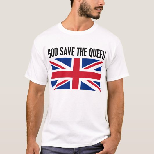 God red de koningin t-shirt (Voorkant)