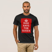 God red de Koningin Tshirts, Dassen, Gifts T-shirt (Voorkant volledig)