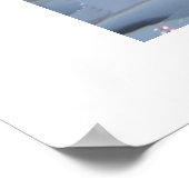 God Red de koningin zee Glass Poster (Hoek)