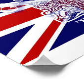 God Red het Poster van de koning (Hoek)