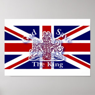 God Red het Poster van de koning