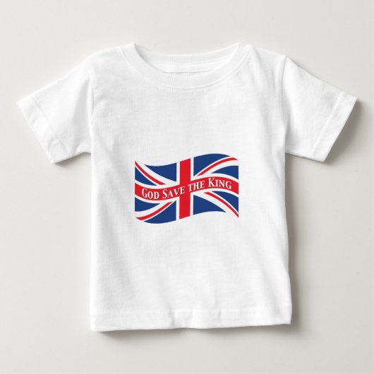 God redt de koning met Union Jack (Voorkant)