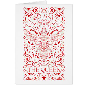 god redt de koningin