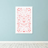 god redt de koningin canvas afdruk (Insitu (Houten vloer))