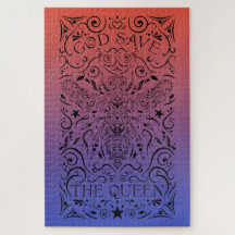 god redt de koningin