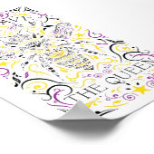 god redt de koningin poster (Hoek)