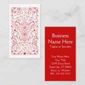 god redt de koningin visitekaartje (Voorkant / Achterkant)