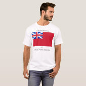 God redt de koningin.  We bedoelen het! T-shirt (Voorkant volledig)