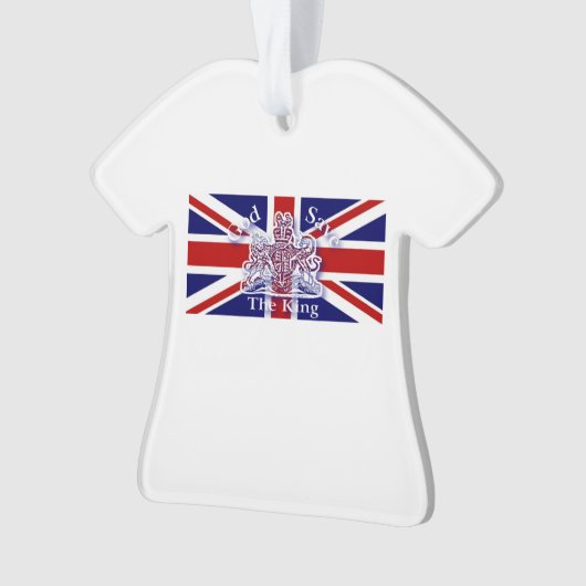 God redt het Ornament van de Koningsherdenkingsroo (voorkant)