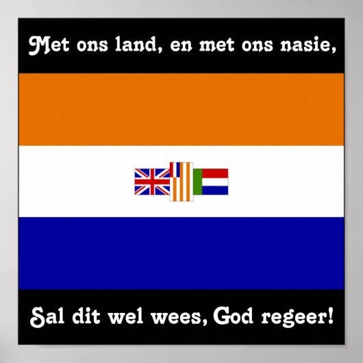 God Regeer! Poster (Voorkant)