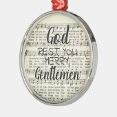 God Rest u Merry, Gentlemen Metal Ornament (Links)