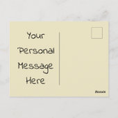 God Rest u Merry, heren Briefkaart (Achterkant)