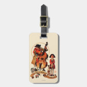 God Rest Ye Merrie Gentlemen Bagagelabel (Voorkant verticaal)