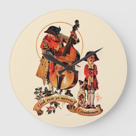 God Rest Ye Merrie Gentlemen Grote Klok (Voorkant)