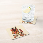 God Rest Ye Merrie Gentlemen Kartonnen Onderzetters (Insitu)