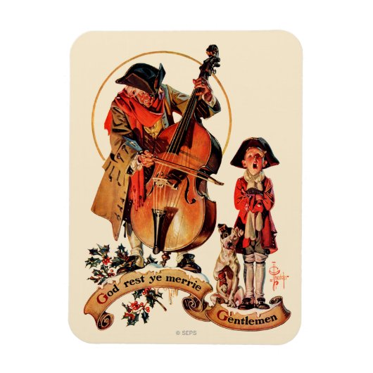 God Rest Ye Merrie Gentlemen Magneet (Verticaal)
