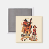 God Rest Ye Merrie Gentlemen Magneet (Voorkant / Achterkant)