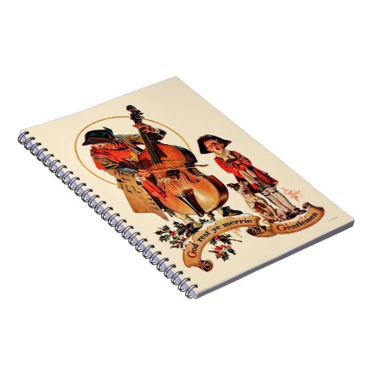 God Rest Ye Merrie Gentlemen Notitieboek (Rechterzijde)