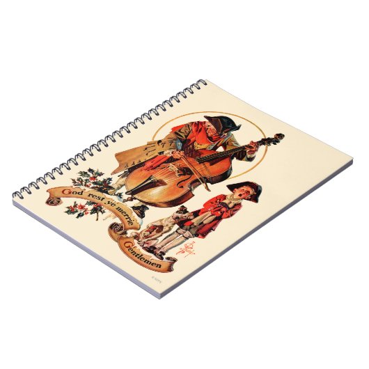 God Rest Ye Merrie Gentlemen Notitieboek (Linkerzijde)