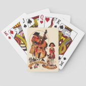 God Rest Ye Merrie Gentlemen Speelkaarten (Achterkant)