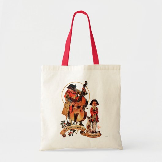 God Rest Ye Merrie Gentlemen Tote Bag (Voorkant)