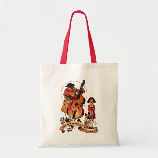 God Rest Ye Merrie Gentlemen Tote Bag (Voorkant)