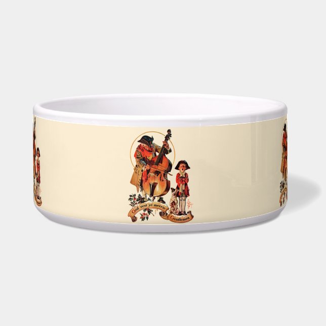 God Rest Ye Merrie Gentlemen Voerbakje (Voorkant)