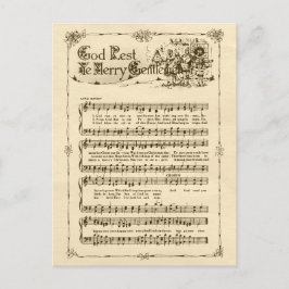 God Rest Ye Merry Gentlemen CC0604 Briefkaart