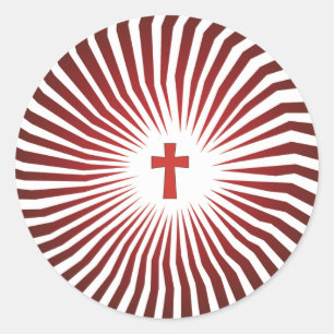 God Rocks - Christelijk Rock Gear Ronde Sticker