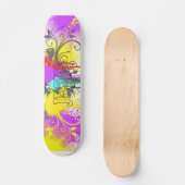 God Rocks - Christelijk Rock Gear Skateboard (Voorkant)