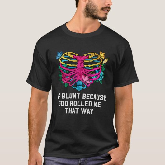 God Rolled Me That Way Pansexual LGBTQ Pan Pride T-shirt (Voorkant)