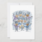 God rust u vrolijke heren kaart (Voorkant)